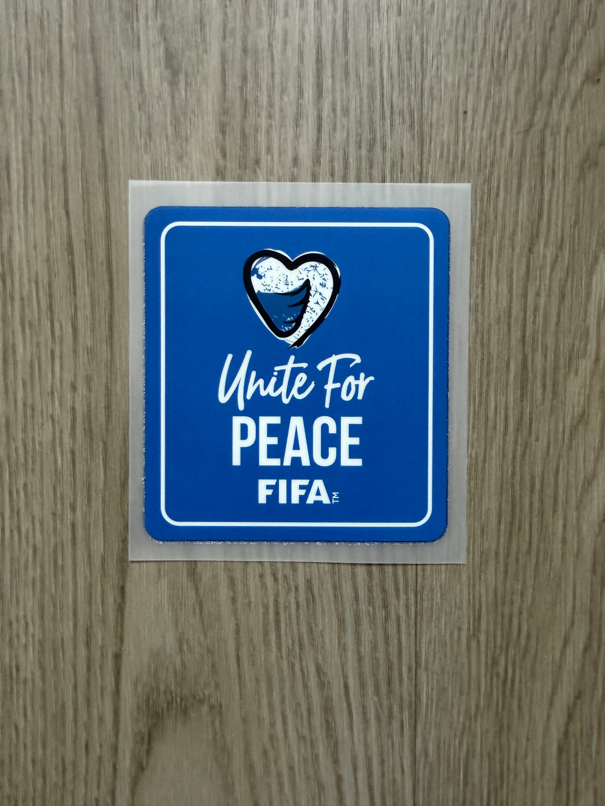 Patch White For Peace Coupe du monde World Cup 2026 Bleu Foncé (Reproduction)