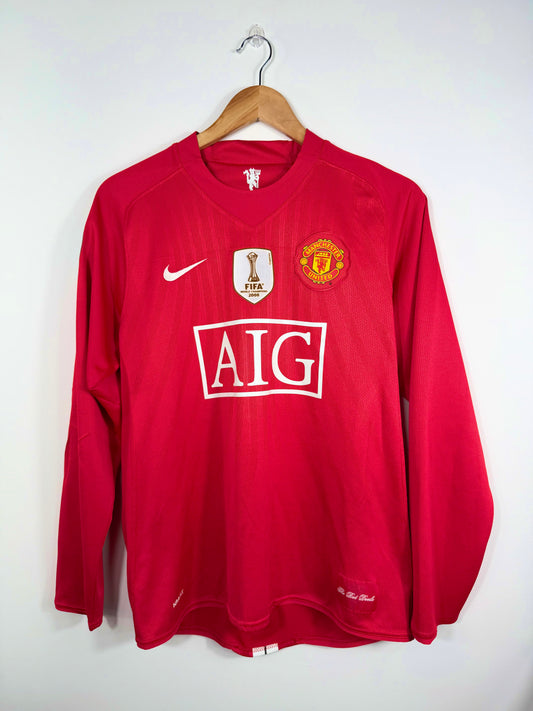 Maillot Domicile Manchester United Ronaldo saison 2008/2009
