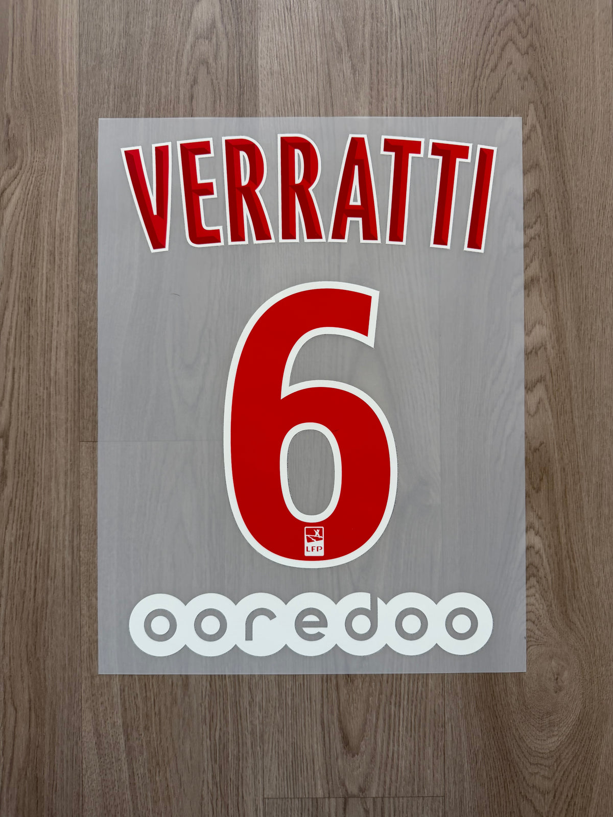 Flocage Officiel PSG Paris Saint Germain Verratti Home Ligue 1 2018/2019