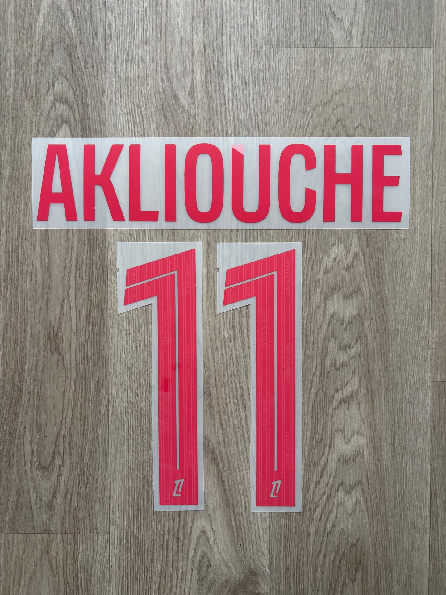 Flocage Officiel AS Monaco Akliouche Home 2025/2026