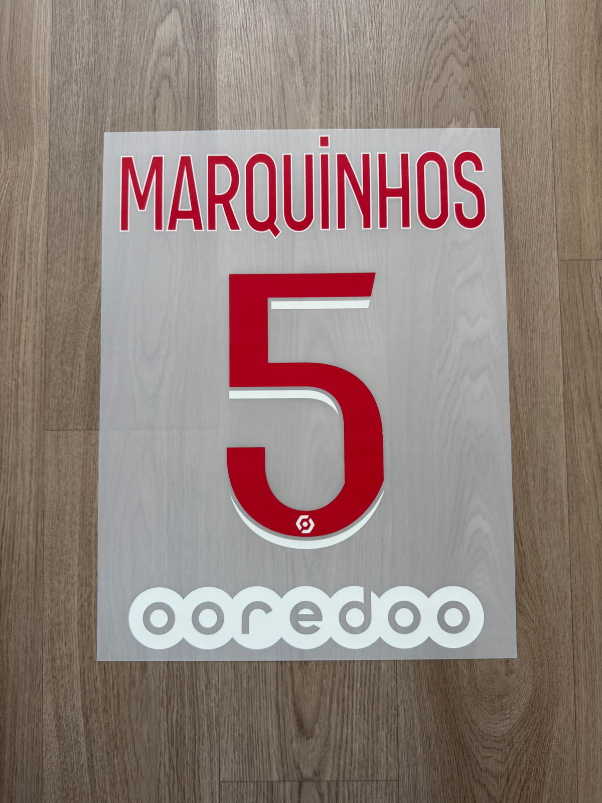 Flocage Officiel PSG Paris Saint Germain Marquinhos Home Ligue 1 2020/2021