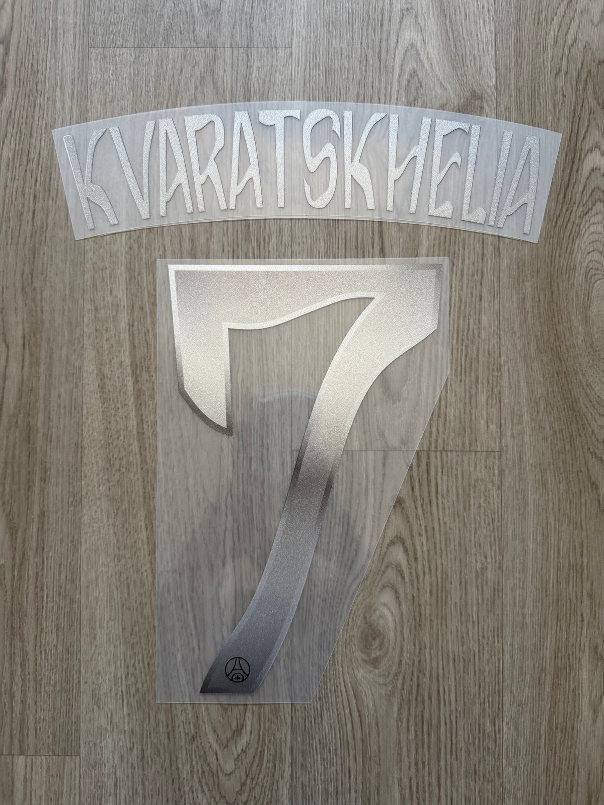 Flocage Officiel PSG Paris Saint Germain Kvaratskhelia Fifth Night 2025/2026