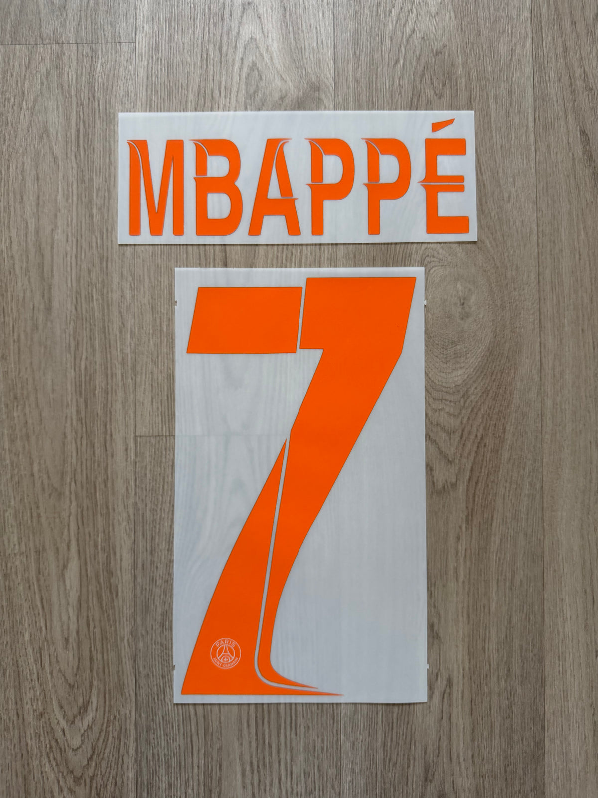 Flocage Officiel PSG Paris Saint Germain Mbappé Third 2023/2024
