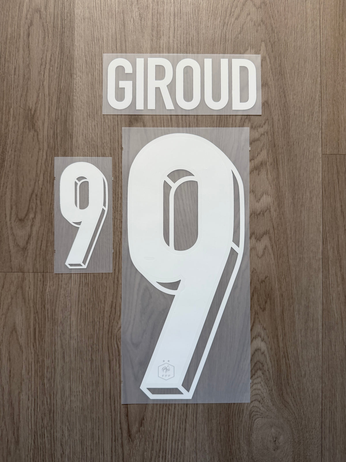 Flocage Officiel Équipe de France FFF Giroud Home 2024