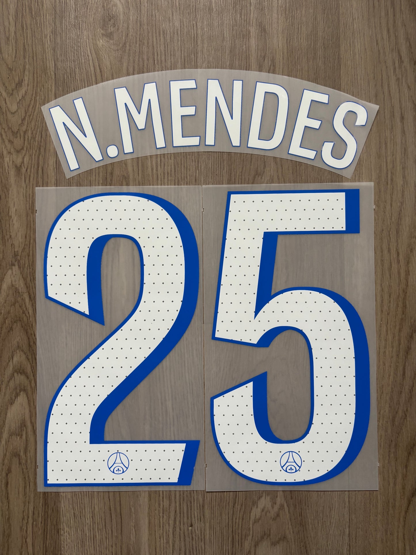 Flocage Officiel PSG Paris Saint Germain Nuno Mendes Third 2025/2026