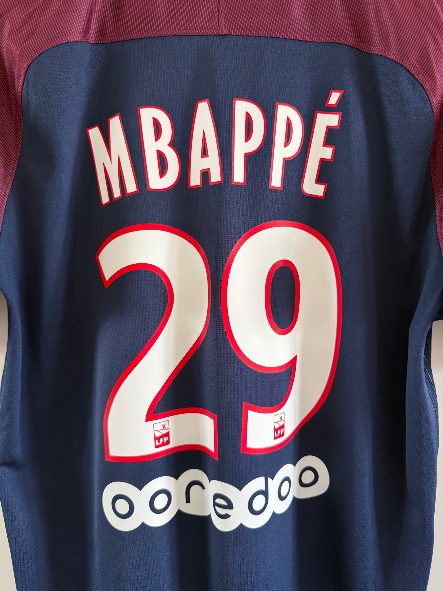 Maillot Domicile Paris Saint Germain Mbappé 2016/2017