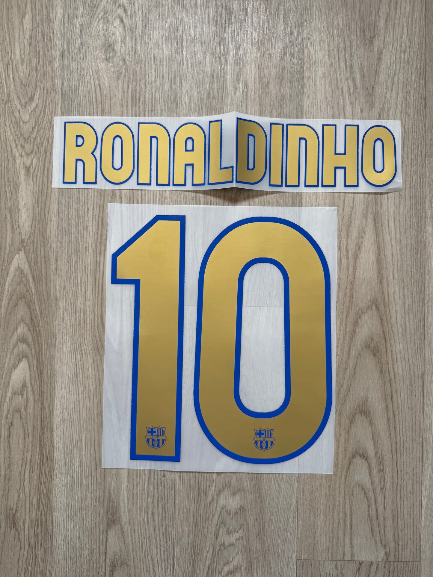 Flocage Reproduction FC Barcelone Ronaldinho Away 2006/2007