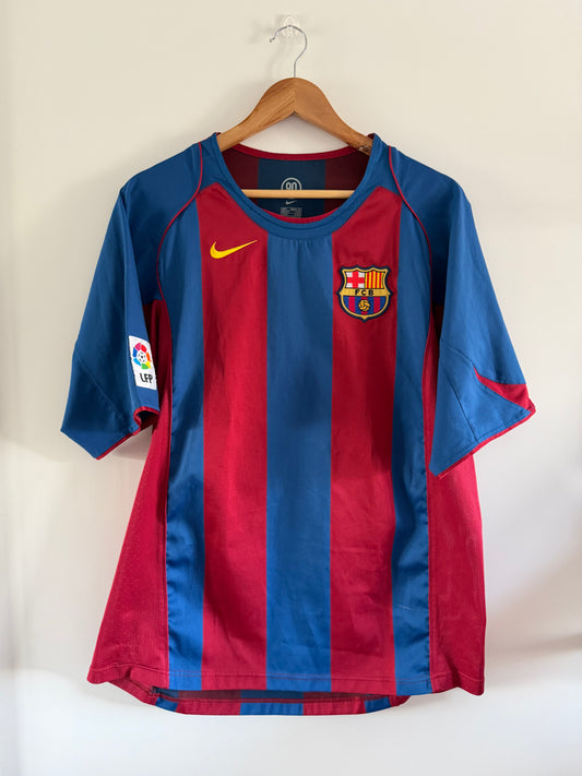 Maillot Domicile FC Barcelone Messi saison 2004/2005