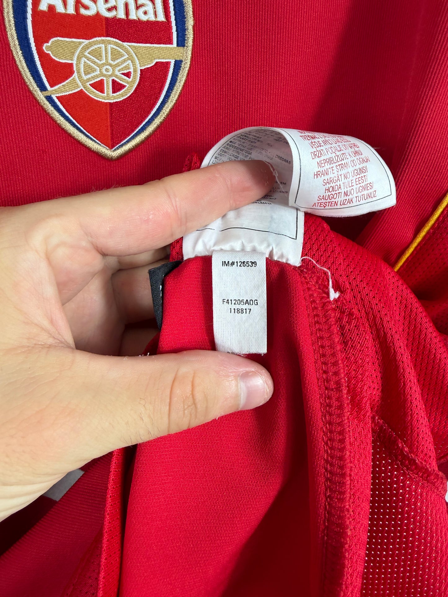 Maillot Domicile Arsenal Henry 2004/2005