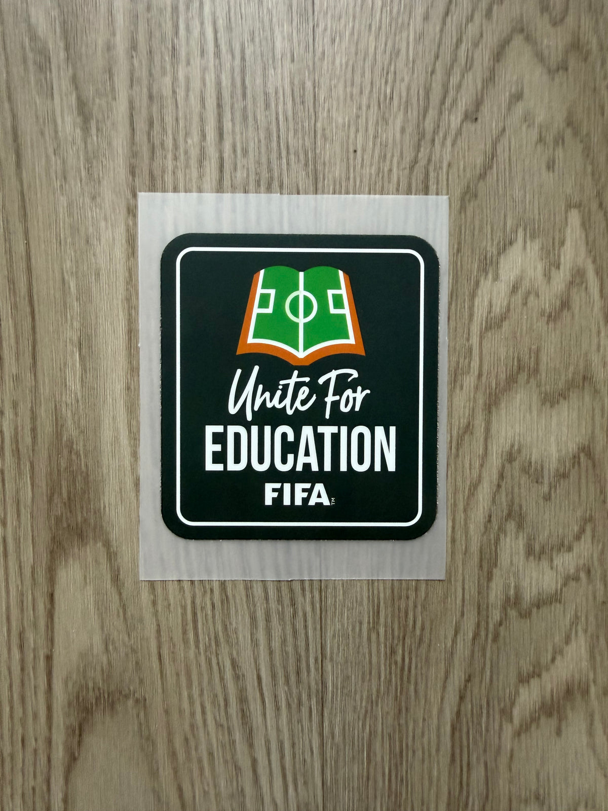 Patch White For Education Coupe du monde World Cup 2026 Noir (Reproduction)