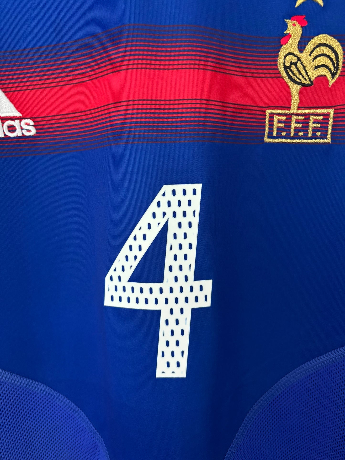 Maillot Domicile Équipe de France Vieira saison 2004/2006