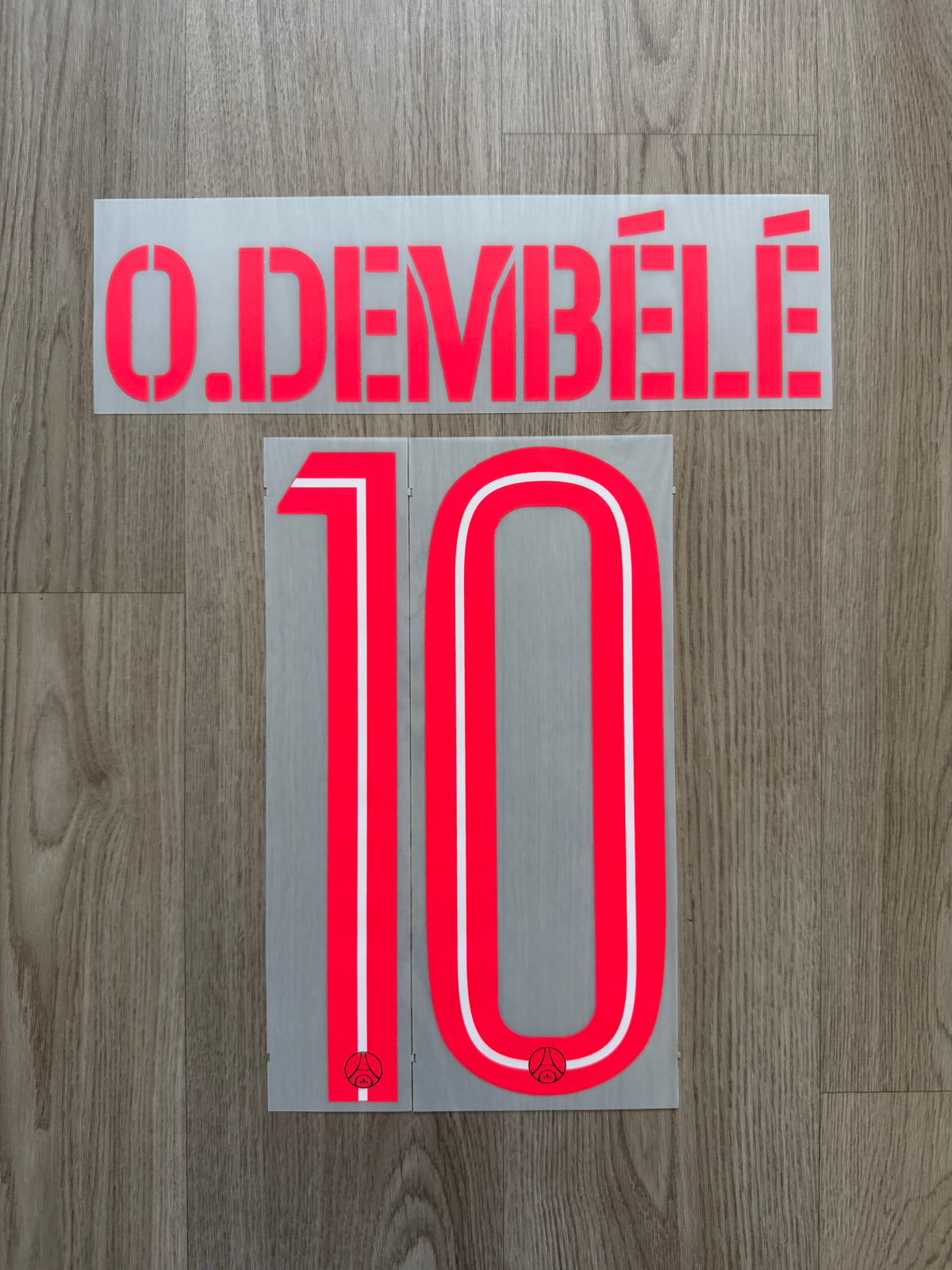 Flocage Officiel PSG Paris Saint Germain Dembélé Fourth 2025/2026
