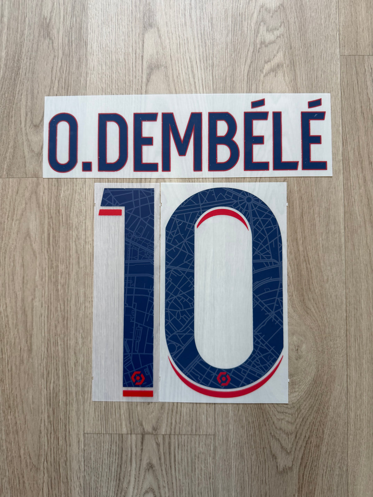 Flocage Officiel PSG Paris Saint Germain Dembélé Away Ligue 1 2022/2023