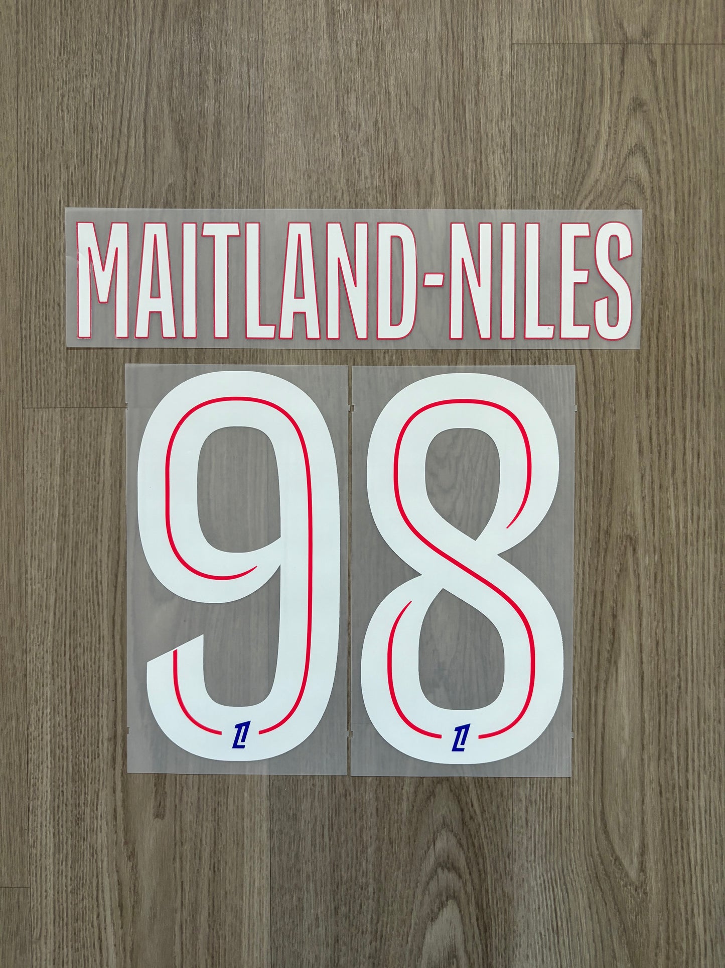 Flocage Officiel OL Olympique Lyonnais Maitland-Niles Away 2025/2026