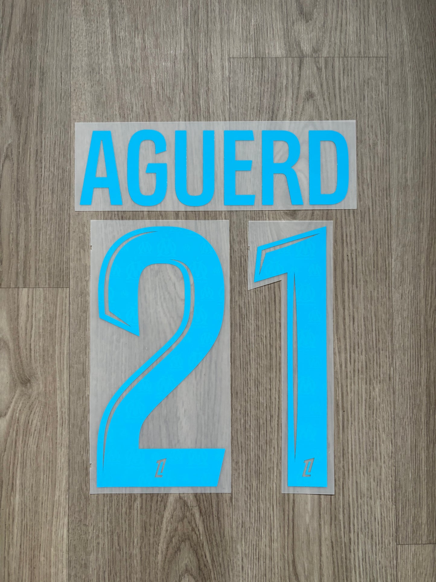 Flocage Officiel OM Olympique de Marseille Aguerd Home 2025/2026