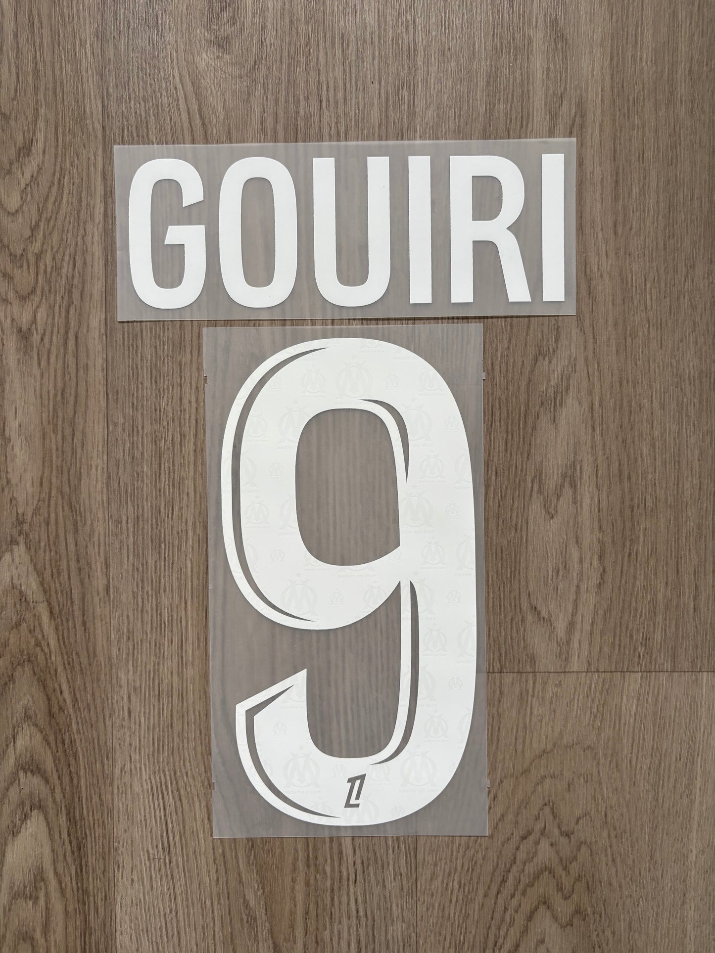 Flocage Officiel OM Olympique de Marseille Gouiri Away/ Third 2025/2026
