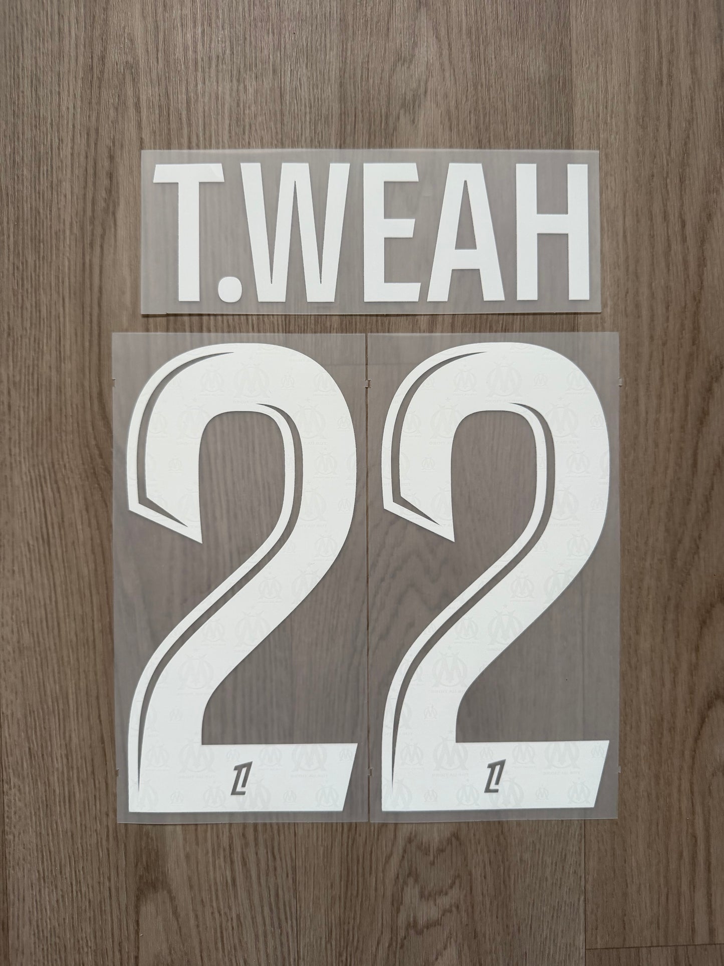 Flocage Officiel OM Olympique de Marseille T.Weah Away 2025/2026