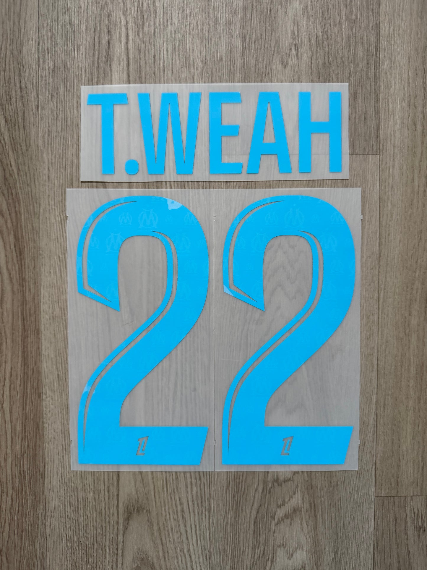 Flocage Officiel OM Olympique de Marseille T.Weah Home 2025/2026