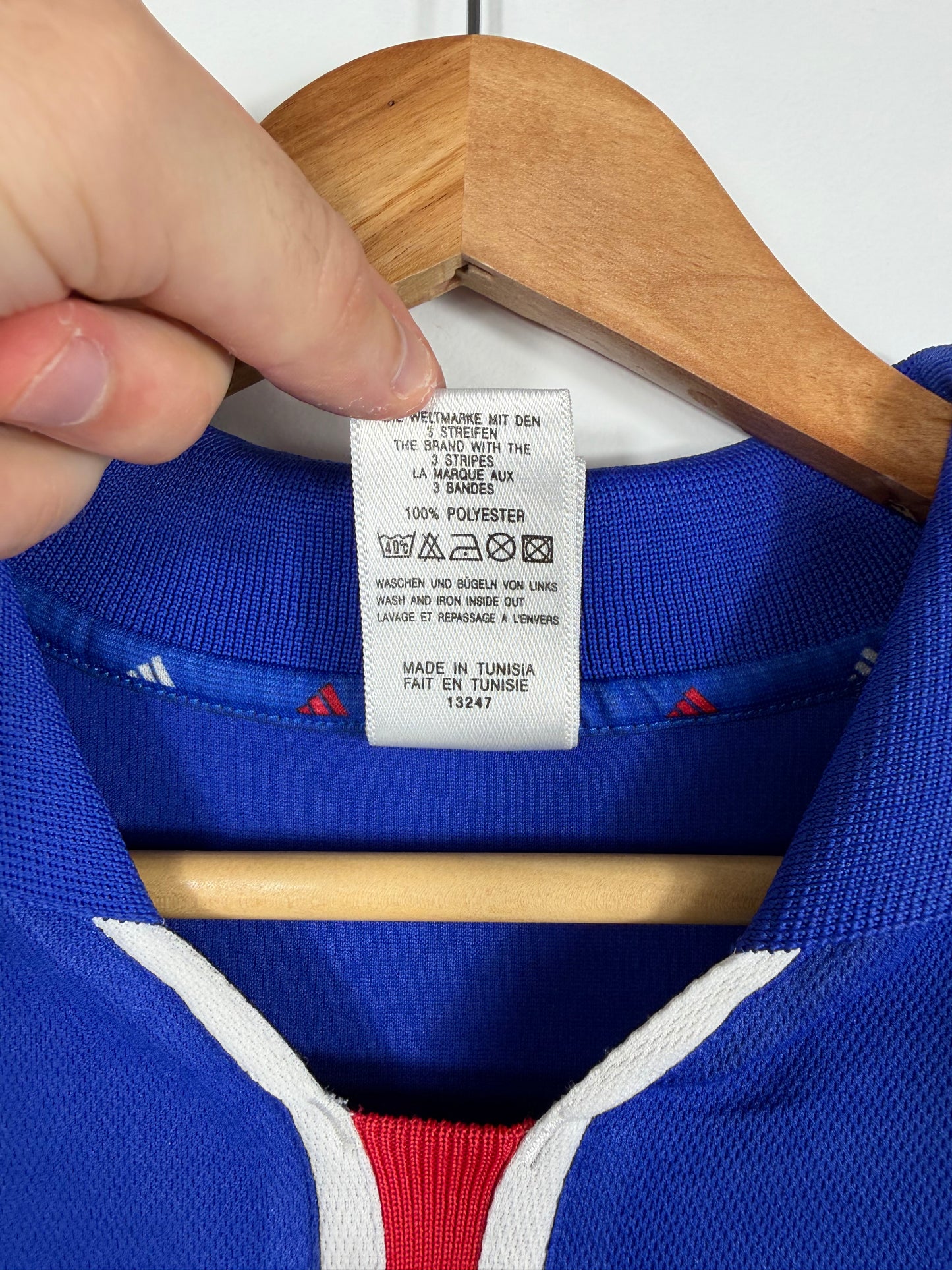 Maillot Domicile Équipe de France FFF Zidane saison 2000