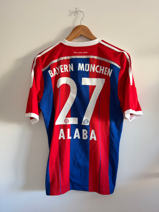 Maillot Domicile FC Bayern Munich Alaba saison 2014/2015