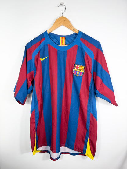 Maillot Domicile FC Barcelone Messi saison 2005/2006