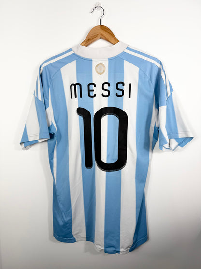 Maillot Domicile Argentine Messi saison 2010