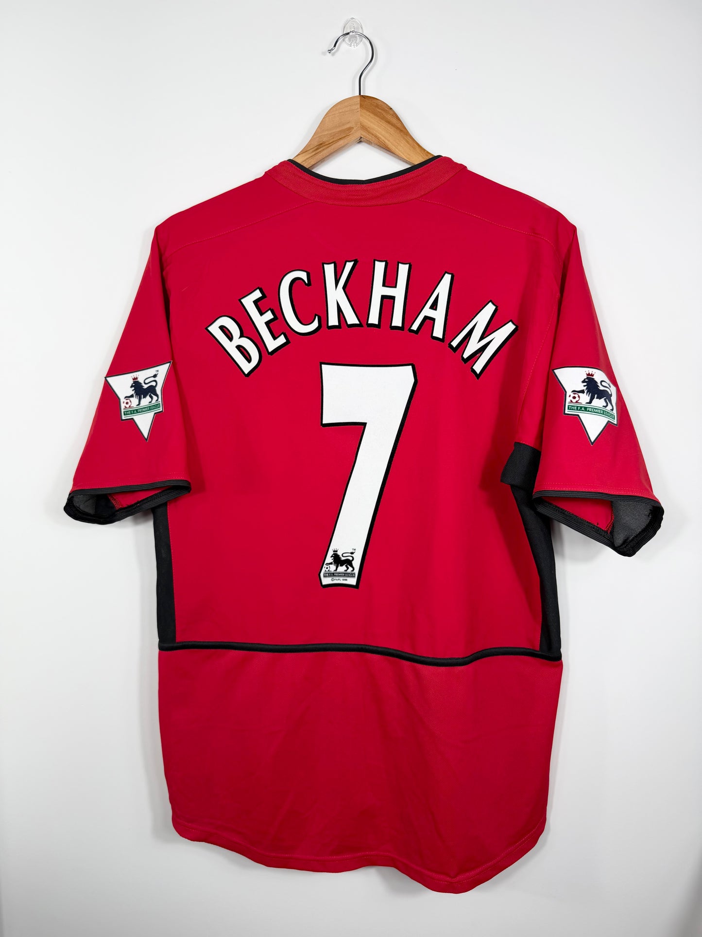 Maillot Domicile Manchester United Beckham saison 2002/2003