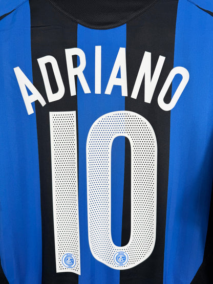 Maillot Domicile Inter Milan Adriano saison 2004/2005