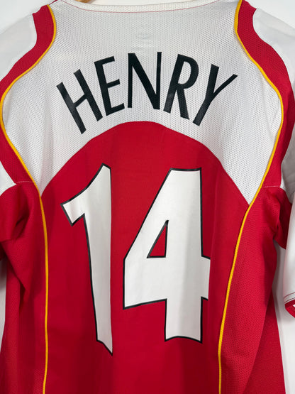 Maillot Domicile Arsenal Henry 2004/2005