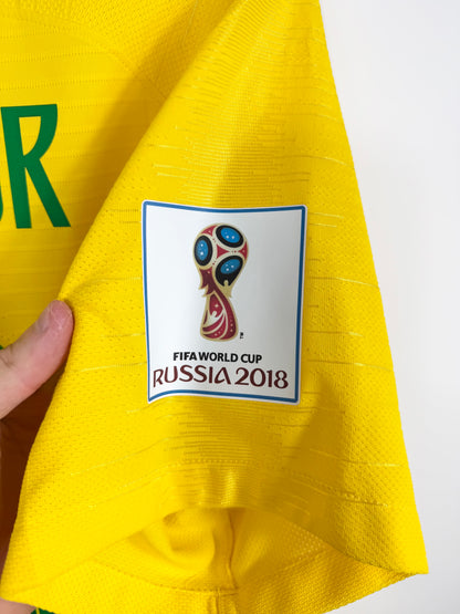 Maillot Vapor Domicile Brésil Neymar JR saison 2018