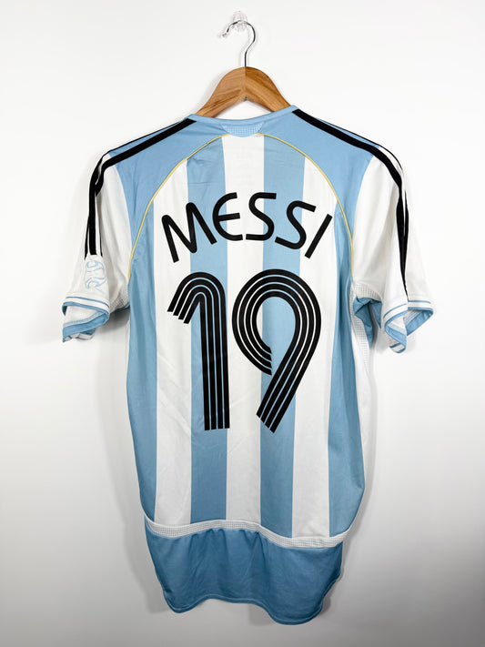Maillot Domicile Argentine Messi saison 2006