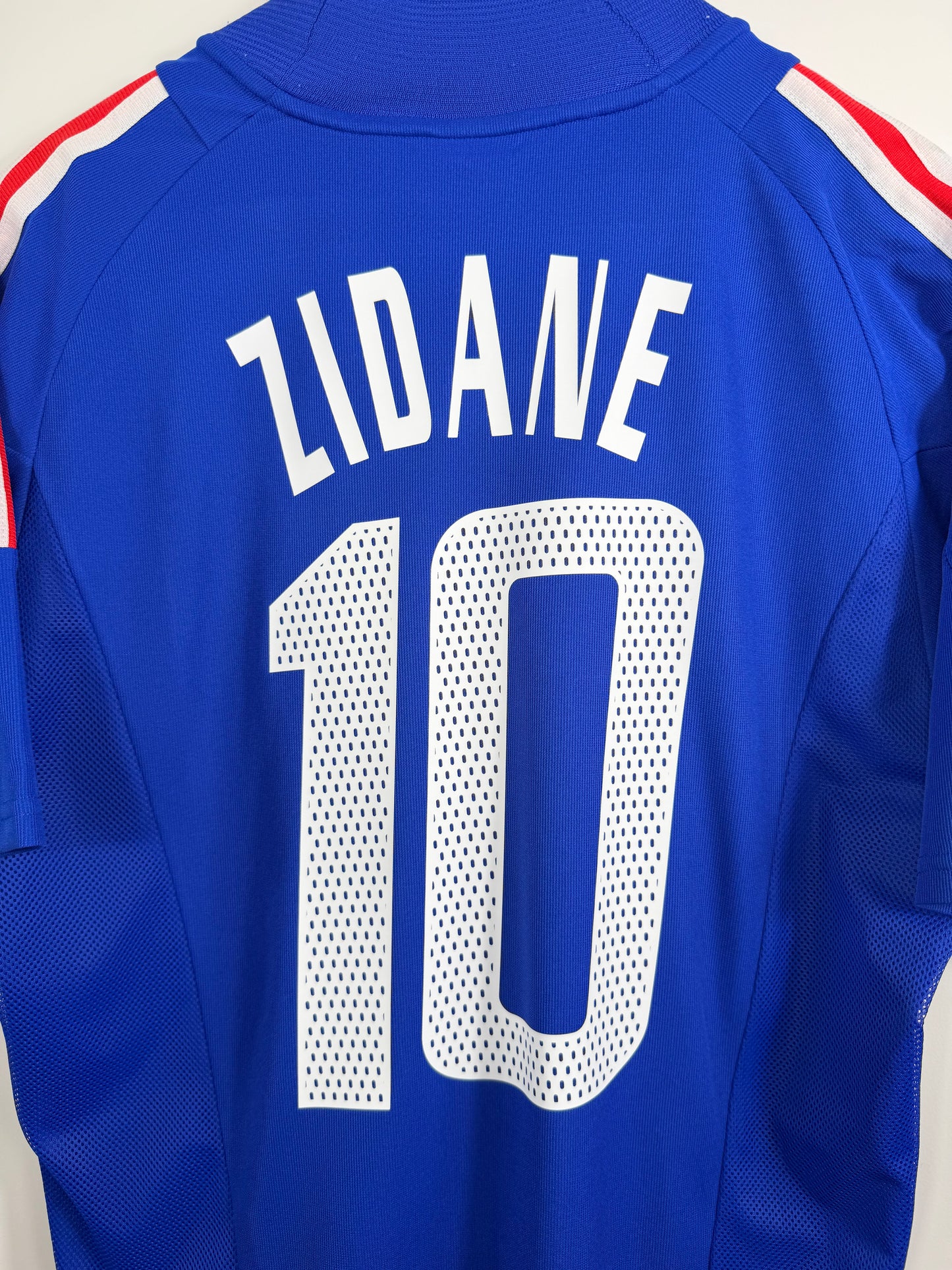 Maillot Domicile FFF Équipe de France Zidane saison 2002