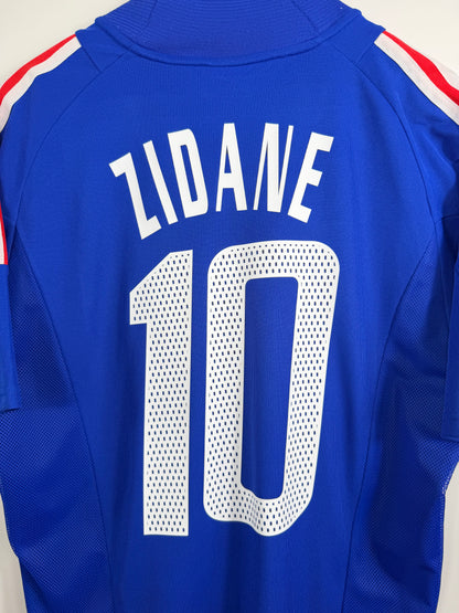 Maillot Domicile FFF Équipe de France Zidane saison 2002