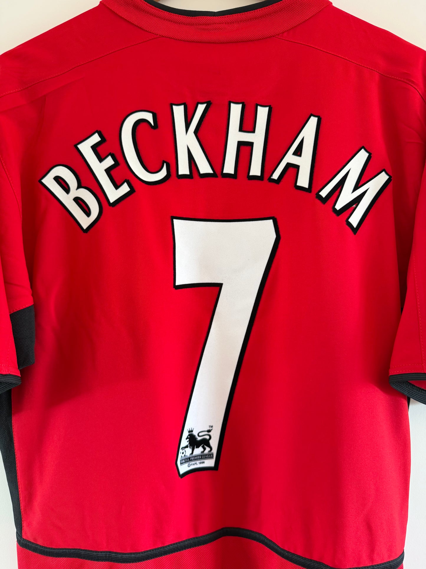 Maillot Domicile Manchester United Beckham saison 2002/2003