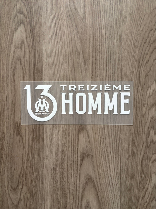 Sponsor Officiel 13ème Homme OM Olympique de Marseille Away/Third 2025/2026