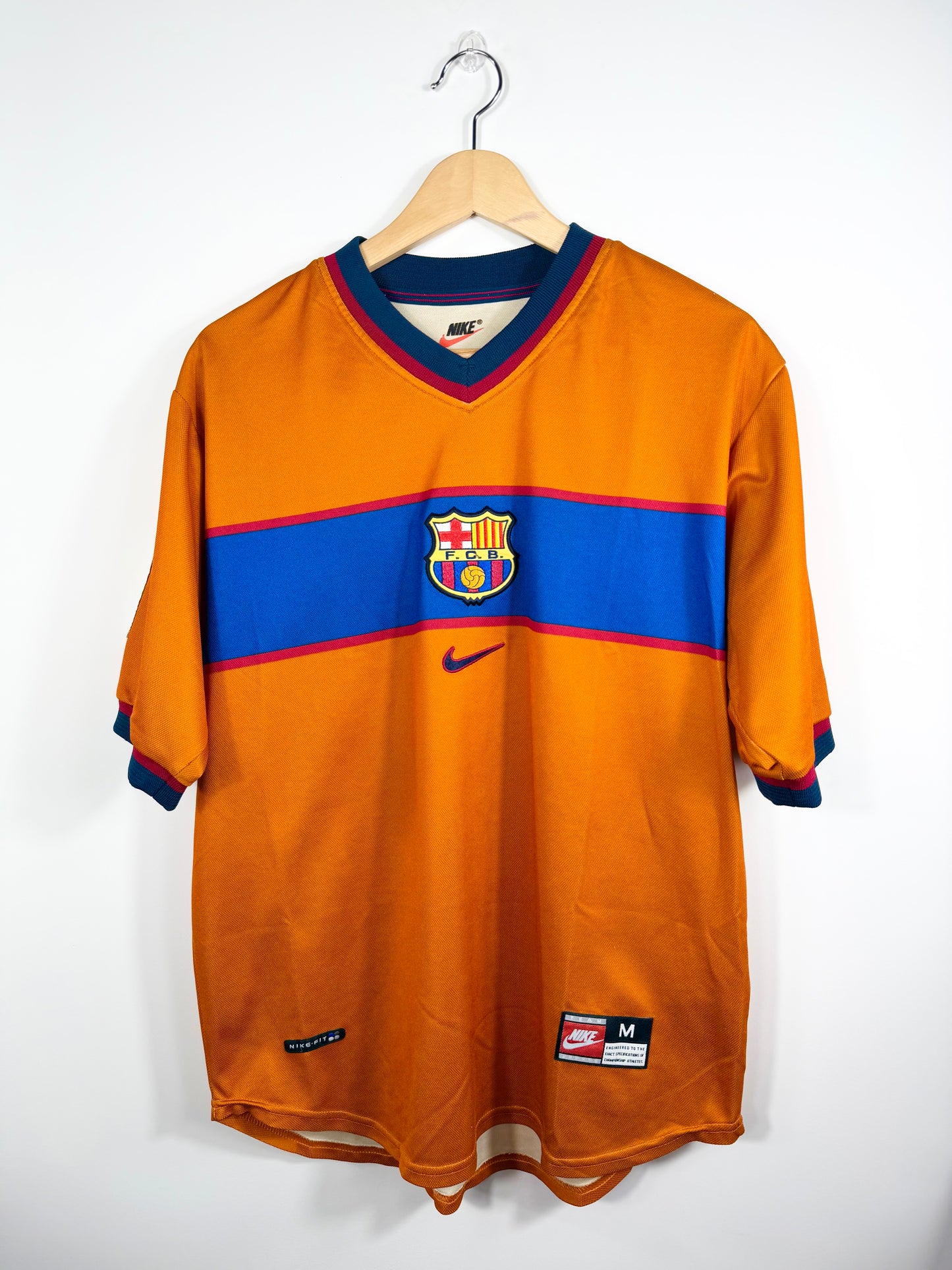 Maillot Extérieur FC Barcelone Rivaldo saison 1998/1999