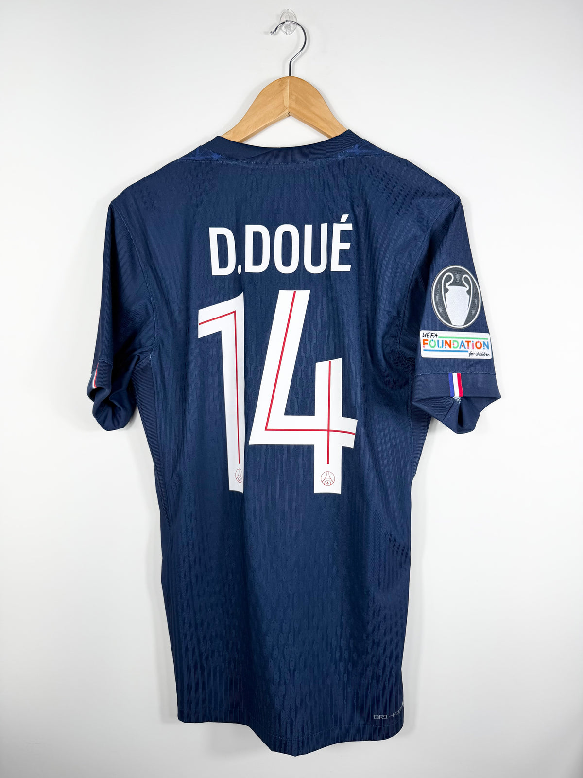 Maillot Vapor Domicile PSG Paris Saint Germain Doué saison 2025/206