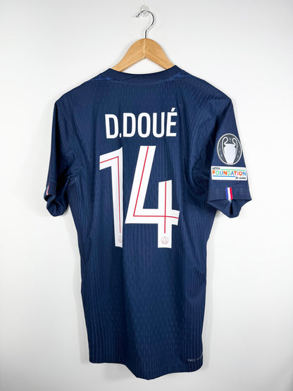 Maillot Vapor Domicile PSG Paris Saint Germain Doué saison 2025/206