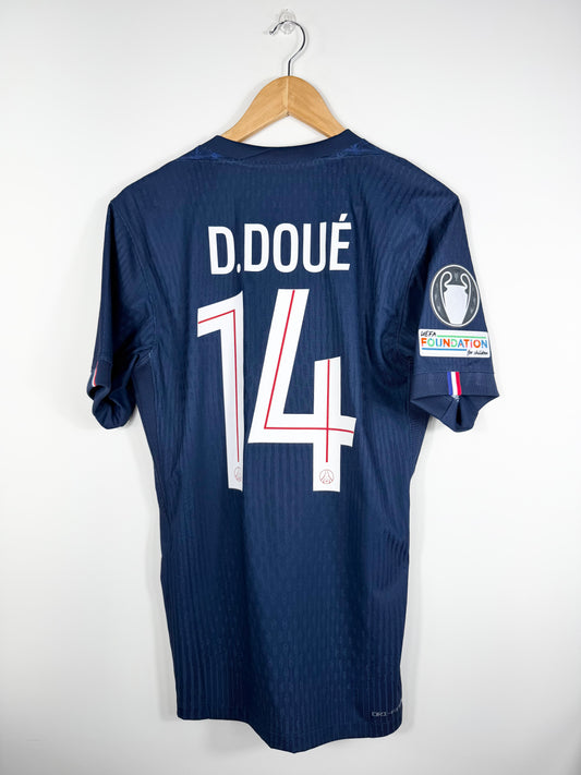 Maillot Vapor Domicile PSG Paris Saint Germain Doué saison 2025/206
