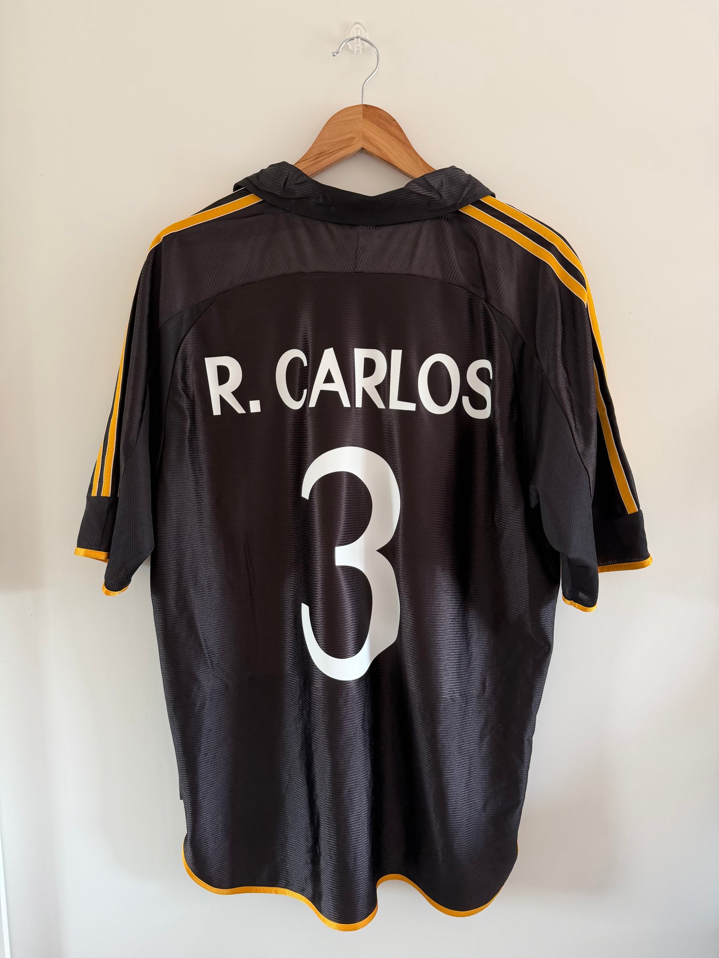 Maillot Extérieur Réal Madrid Roberto Carlos saison 1999/2000