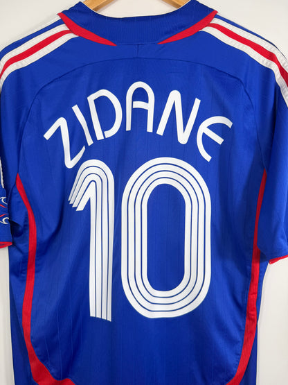 Maillot Domicile Équipe de France FFF Zidane saison 2006