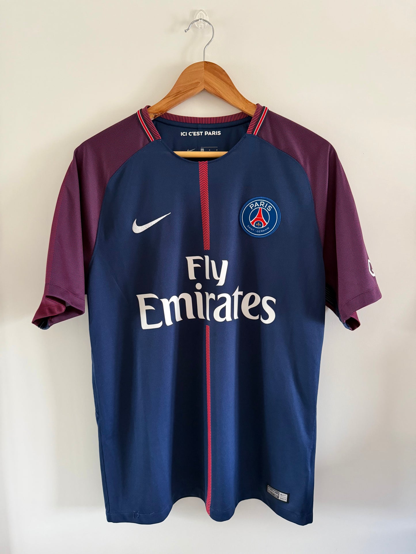 Maillot Domicile Paris Saint Germain Mbappé 2016/2017