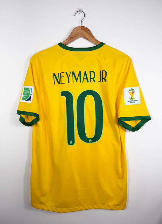 Maillot Domicile Brésil Neymar JR saison 2014