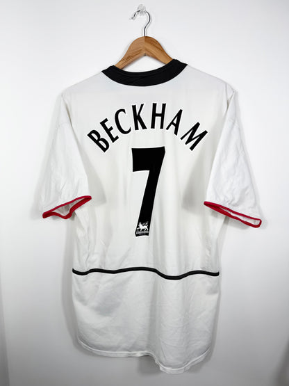 Maillot Extérieur Manchester United Beckham saison 2002/2003