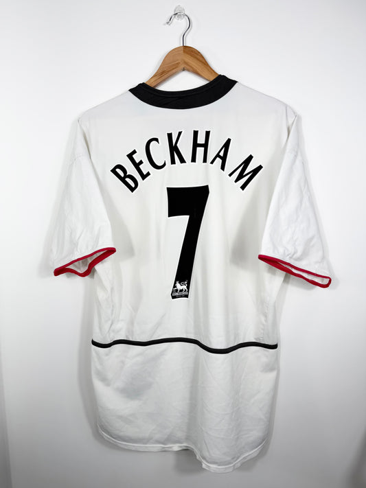 Maillot Extérieur Manchester United Beckham saison 2002/2003