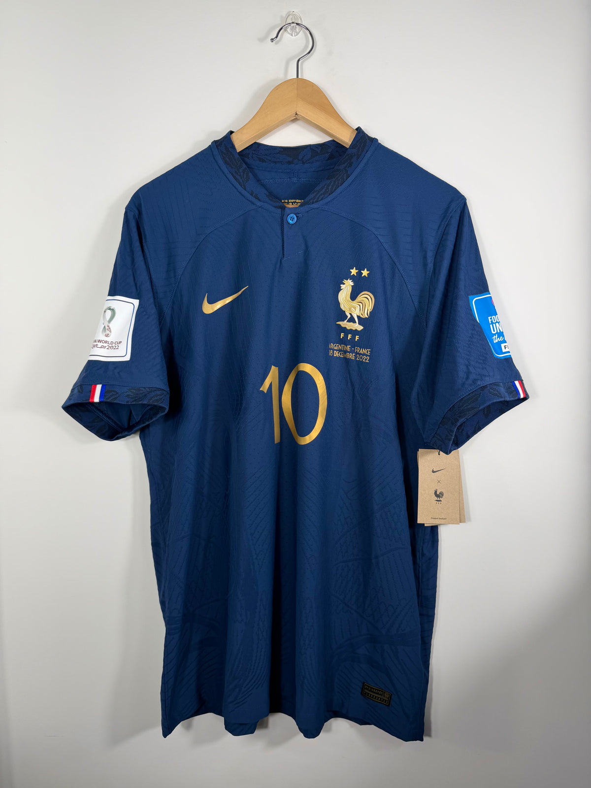 Maillot Domicile FFF Équipe de France Mbappé 2022