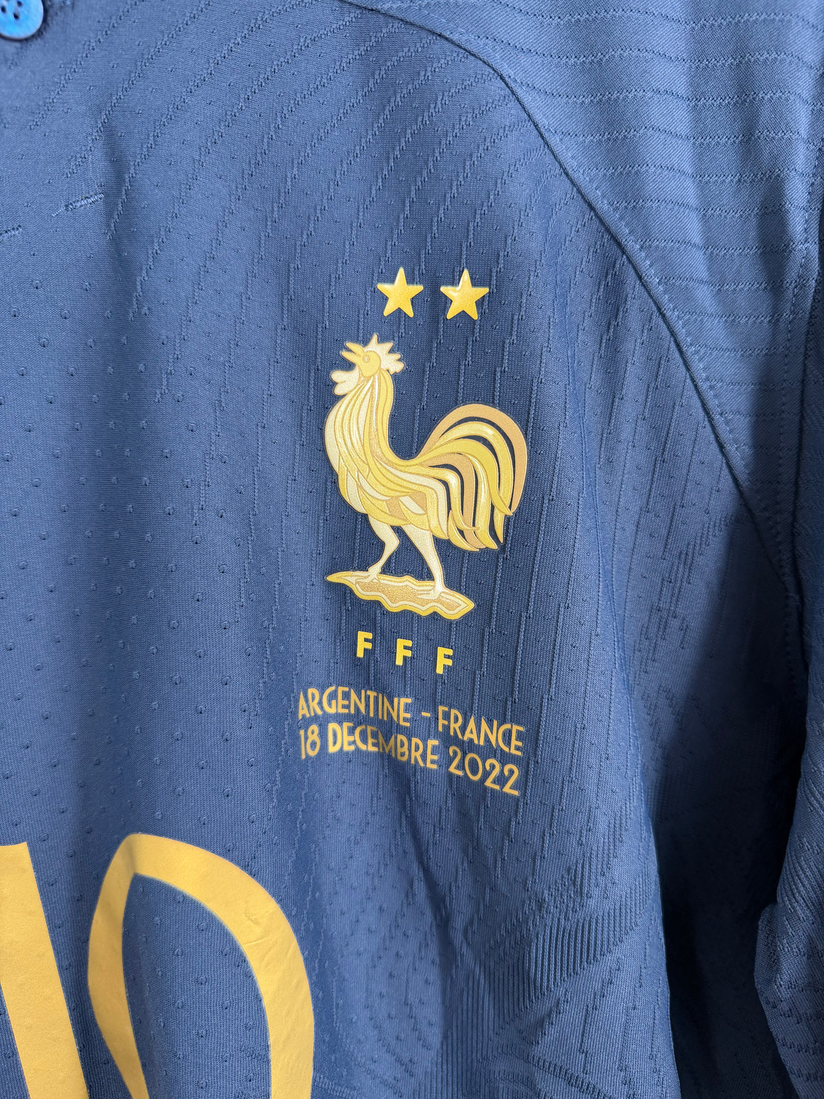 Maillot Domicile FFF Équipe de France Mbappé 2022