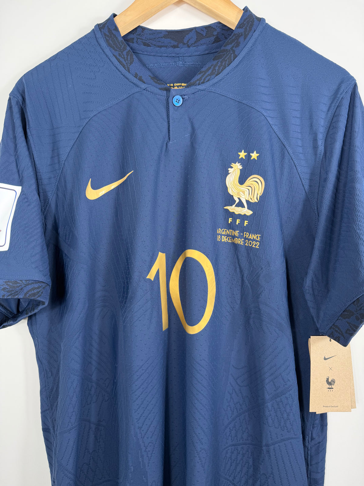 Maillot Domicile FFF Équipe de France Mbappé 2022