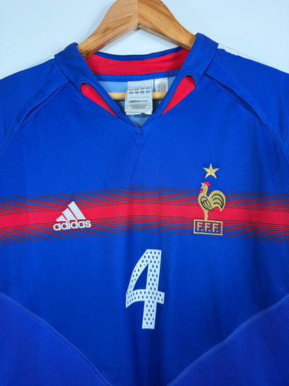 Maillot Domicile Équipe de France Vieira saison 2004/2006