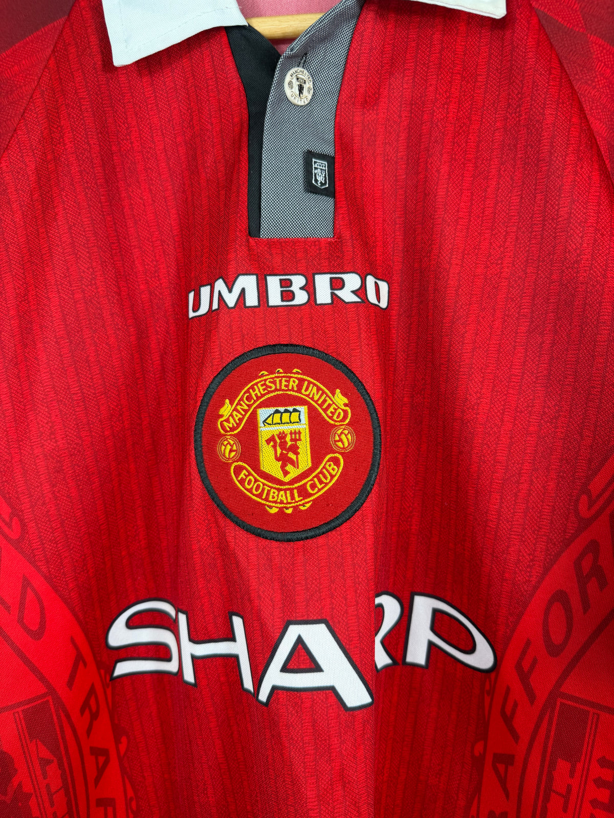 Maillot Domicile Manchester United Cantona saison 1996/1997